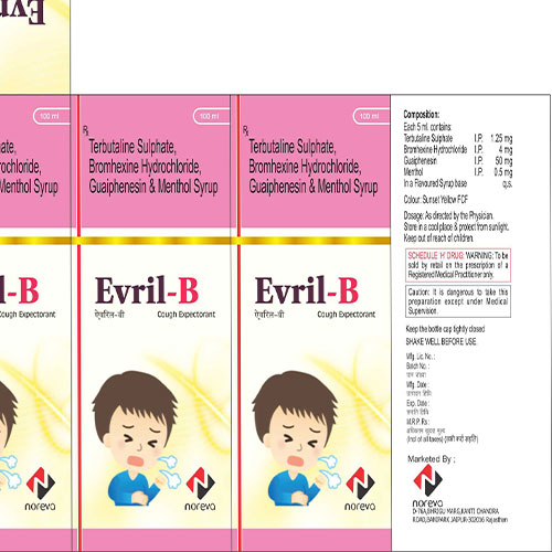 Product Name: Evril B, Compositions of Evril B are  - Noreva Biotech