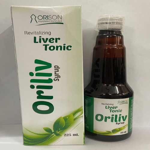 Product Name: Oriliv, Compositions of Oriliv are Revitalizing Liver Tonic - Orison Pharmaceuticals