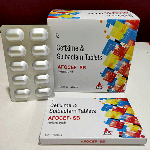 Product Name: Afocef SB, Compositions of are Cefixime & Sulbactam - Asterisk Laboratories