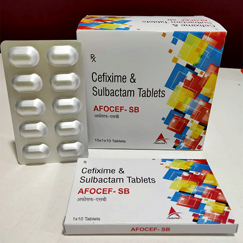 Product Name: Afocef SB, Compositions of Afocef SB are Cefixime & Sulbactam - Asterisk Laboratories