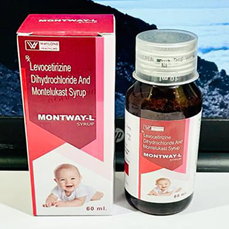 Product Name: Montway L, Compositions of Montway L are Levocetirizine Dilhydrochloride and Montelukast - Waylone Healthcare