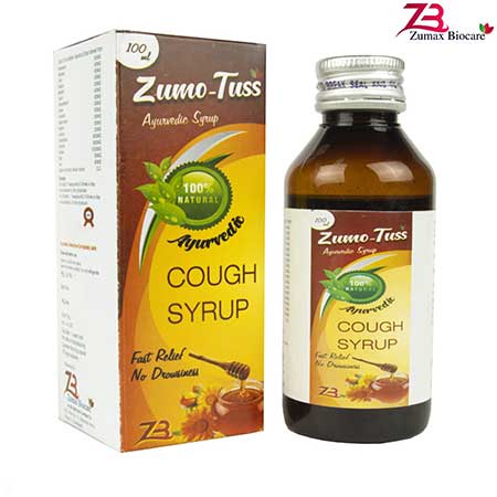 Product Name: Zumo Tuss, Compositions of Ayurvedic Cough Syrup are Ayurvedic Cough Syrup - Zumax Biocare