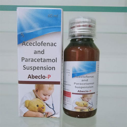 Product Name: Abeclo P, Compositions of Abeclo P are Aceclofenac aand Paracetamol - Associated Biopharma