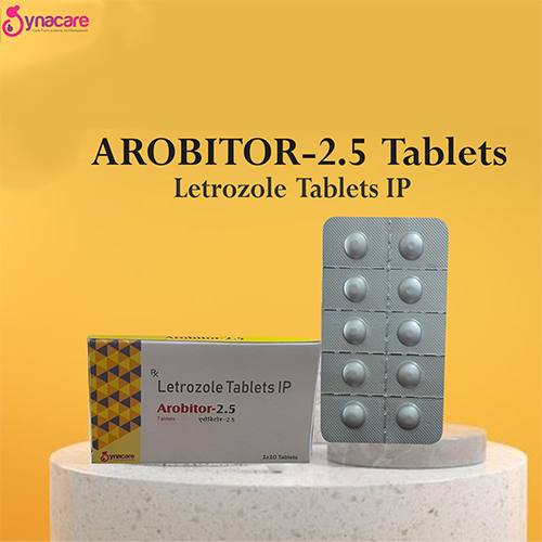 Product Name: Arobitor 2.5, Compositions of Arobitor 2.5 are Arobitor 2.5 Tablets - BSA Pharma Inc