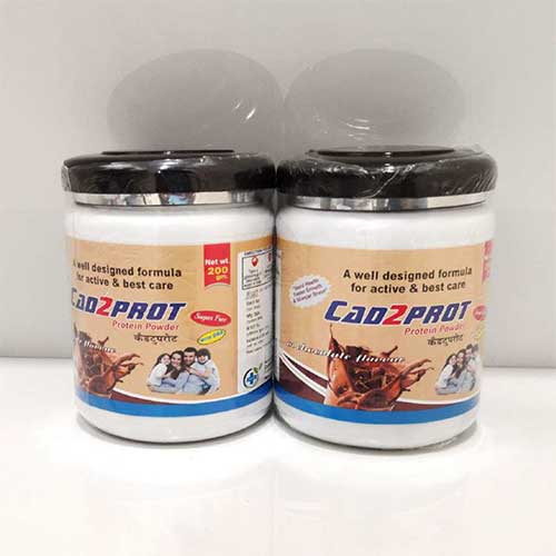 Product Name: CAD2PROT, Compositions of CAD2PROT are A well designed formula For active & best care - Caddix Healthcare