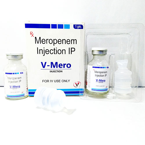 Product Name: V Mero , Compositions of are Meropenem 1gm - Voizmed Pharma Private Limited