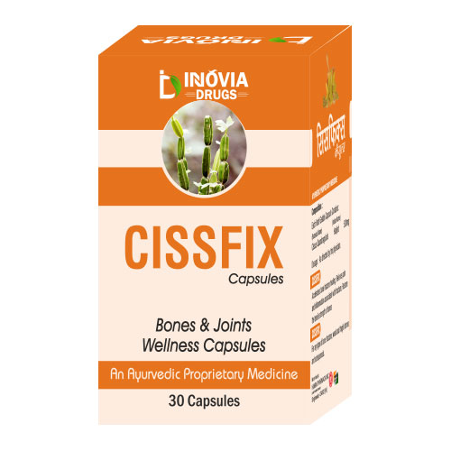 Product Name: Cissfix, Compositions of Cissfix are An Ayurvedic Proprietary Medicine - Innovia Drugs