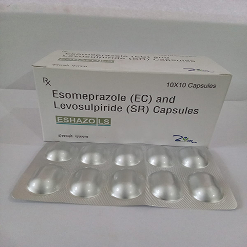 Product Name: ESHAZO LS, Compositions of ESHAZO LS are Esomeprazole (EC) and Levosulpride (SR) Capsules  - Arlig Pharma