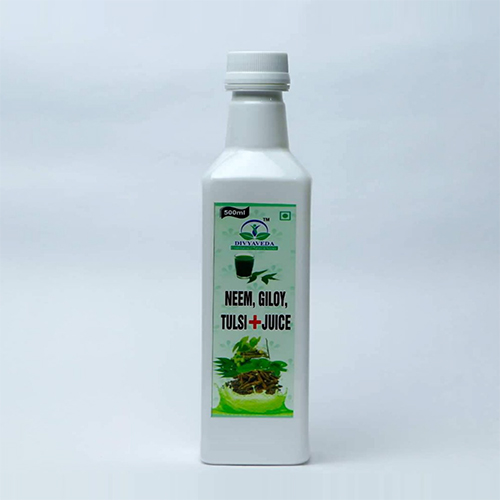 Product Name: Neem giloy tulsi juice, Compositions of Neem giloy tulsi juice are Ayurvedic Proprietary Medicine - Divyaveda Pharmacy
