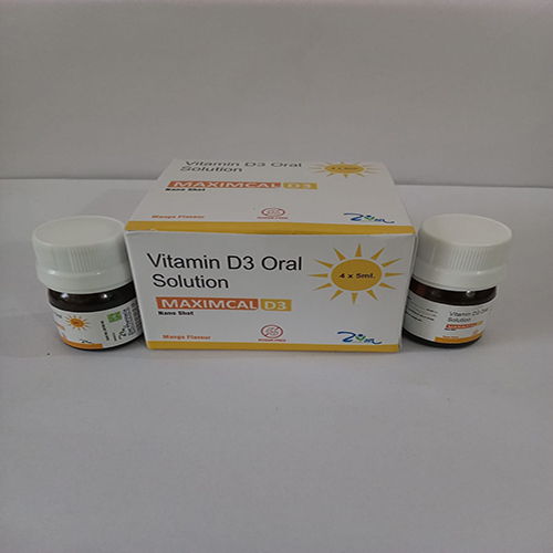Product Name: MAXIMCAL D3, Compositions of MAXIMCAL D3 are Vitamin D3 Oral Solutions  - Arlig Pharma
