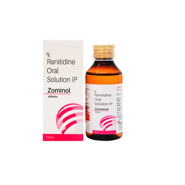 Product Name: ZOMINOL, Compositions of Ranitidine 75 mg. are Ranitidine 75 mg. - Fawn Incorporation