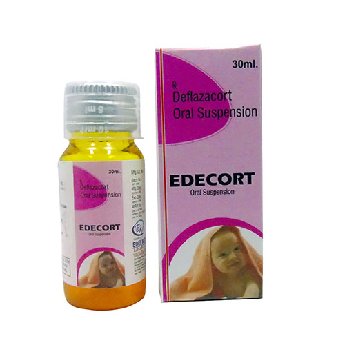 Product Name: EDECORT, Compositions of EDECORT are Deflazacort 6 mg - Edelweiss Lifecare