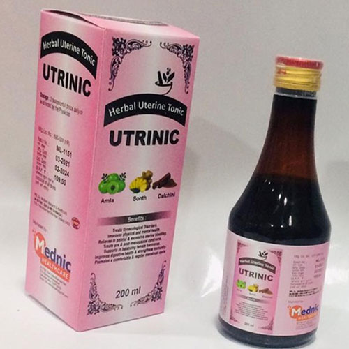 Product Name: Utrinic, Compositions of Utrinic are  - Mednic Healthcare Pvt. Ltd