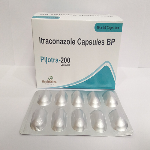 Product Name: Pijotra 200, Compositions of Pijotra 200 are Itraconazole Capsules 200 mg - Healthtree Pharma (India) Private Limited