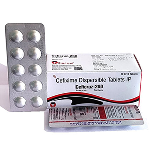 Product Name: Ceficruz 200, Compositions of Ceficruz 200 are Cefixime 200 mg - Biocruz Pharmaceuticals Private Limited