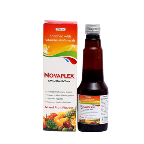 Product Name: Novaplex, Compositions of Novaplex are Enriched with Vitamins & Minerals - Servocare Lifesciences