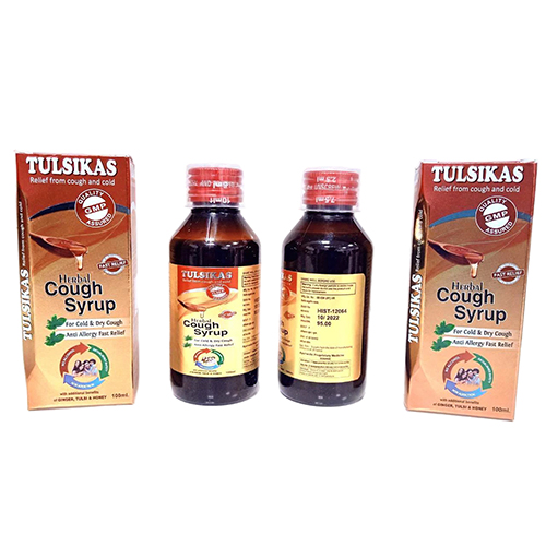 Product Name: Tulsikas, Compositions of Tulsikas are Cough Linctus (tulsi & madhu) - Oddiant Formulations