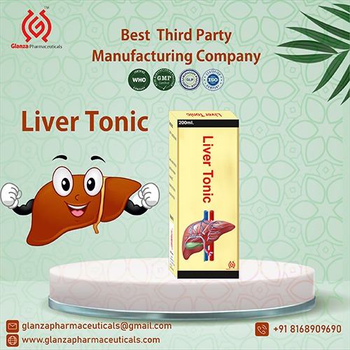 Product Name: Liver Tonic, Compositions of Liver Tonic are Ayurvedic Proprietary Medicine. - Glanza Pharmaceuticals