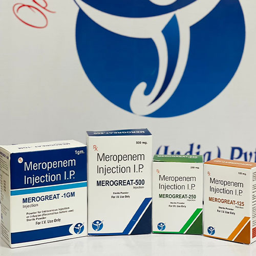 Product Name: MEROGREAT, Compositions of MEROGREAT are MEROPENEM - Janus Biotech