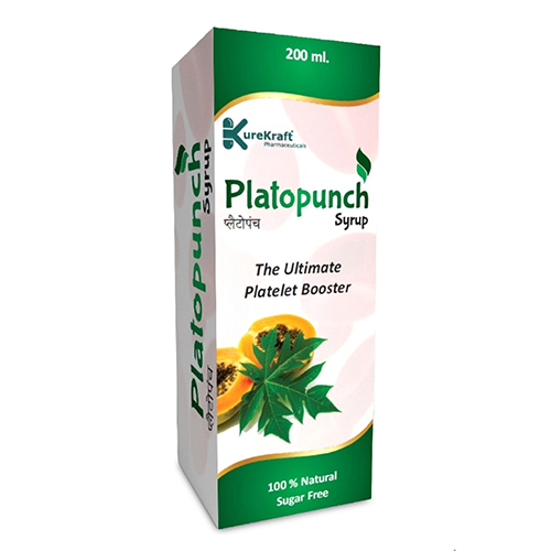 Product Name: Platopunch, Compositions of Platopunch are The Ultimate Platelet Booster - KureKraft Pharmaceuticals