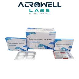 Product Name: Acroxib 500, Compositions of Acroxib 500 are Cefuroxime Axetil Tablets IP - Acrowell Labs Private Limited