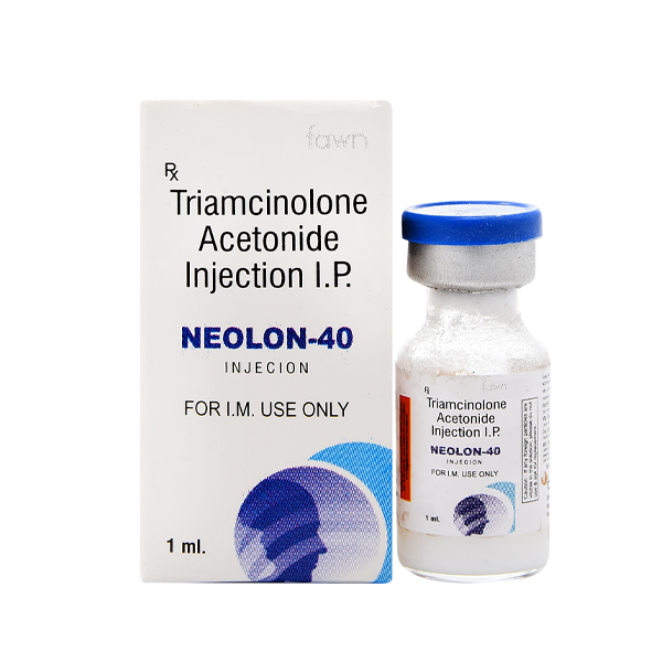 Product Name: NEOLON 40, Compositions of Triamcinolone 40mg are Triamcinolone 40mg - Fawn Incorporation