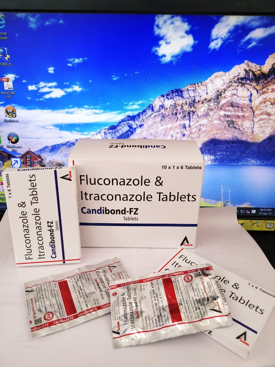 Product Name: CANDIBOND FZ, Compositions of CANDIBOND FZ are Fluconazole & Itraconazole Tablets - Alencure Biotech Pvt Ltd