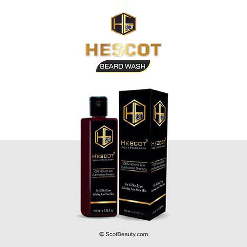 Product Name: Hescot, Compositions of Hescot are Beard Wash - Pharma Drugs and Chemicals