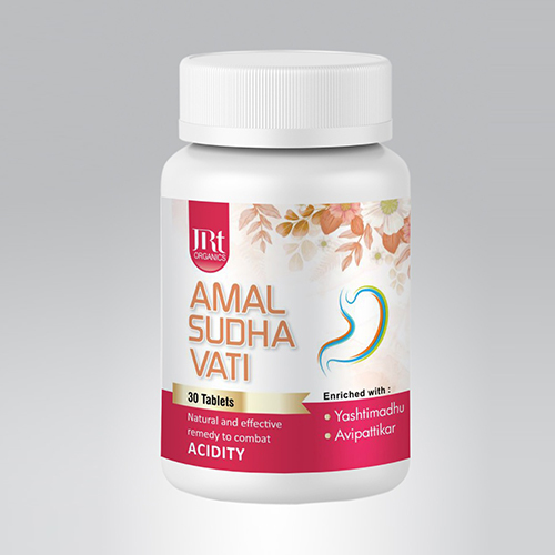 Product Name: Amal Sudha Vati, Compositions of Amal Sudha Vati are Enriched with Yashtimadhu,Avipattikar - JRT Organics