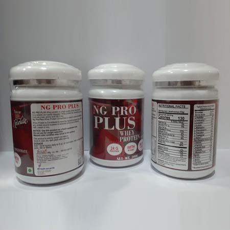 Product Name: NGPRO PLUS, Compositions of NGPRO PLUS are Whey Protein along with Carbohydrates Viatmin & Minerals with DHA powder - NG Healthcare Pvt Ltd