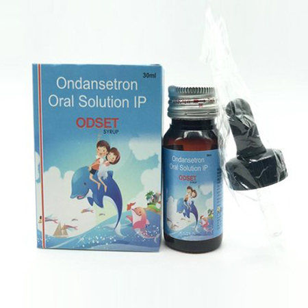 Product Name: ODSET, Compositions of ODSET are Ondansetron Oral Solution IP - Amzor Healthcare Pvt. Ltd
