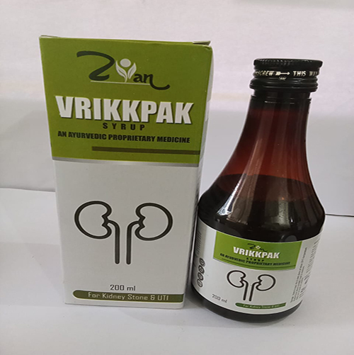 Product Name: VRIKKPAK, Compositions of VRIKKPAK are Ayurvedic Proprietary Medicine - Arlig Pharma