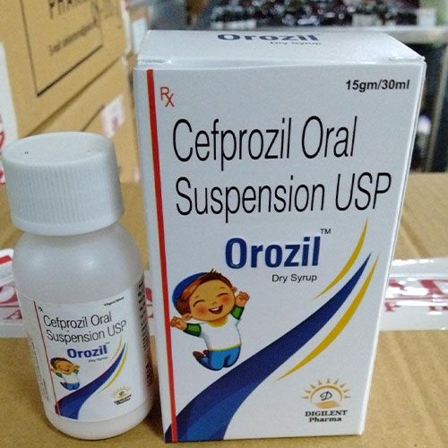 Product Name: Orozil, Compositions of Orozil are Cefprozil Oral Susp. - G N Biotech