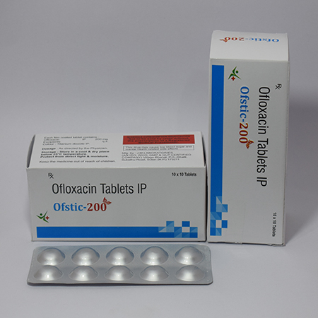 Product Name: Ofstic 200, Compositions of Ofstic 200 are Ofloxacin Tablets  IP - Meridiem Healthcare