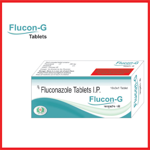 Product Name: Flucon G, Compositions of Flucon G are Fluconazole Tablets IP  - Greef Formulations