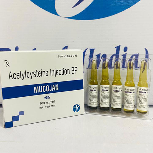 Product Name: MUCOJAN, Compositions of MUCOJAN are ACETYLCYSTEINE - Janus Biotech