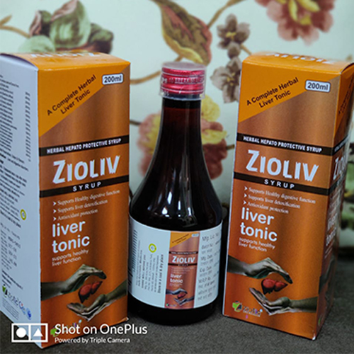 Product Name: Zioliv, Compositions of Zioliv are A Complete Herbal Liver Tonic - Ziotic Life Sciences