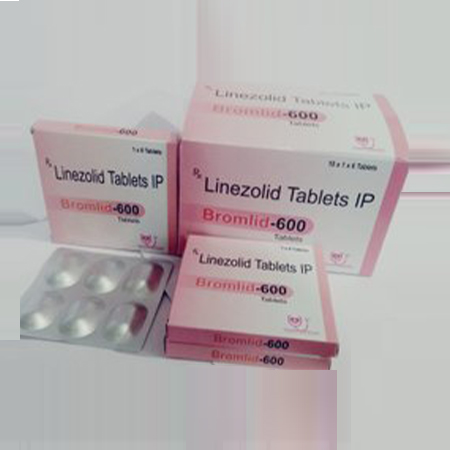 Product Name: Bromlid 600, Compositions of Linezolid Tablets IP are Linezolid Tablets IP - Oreo Healthcare