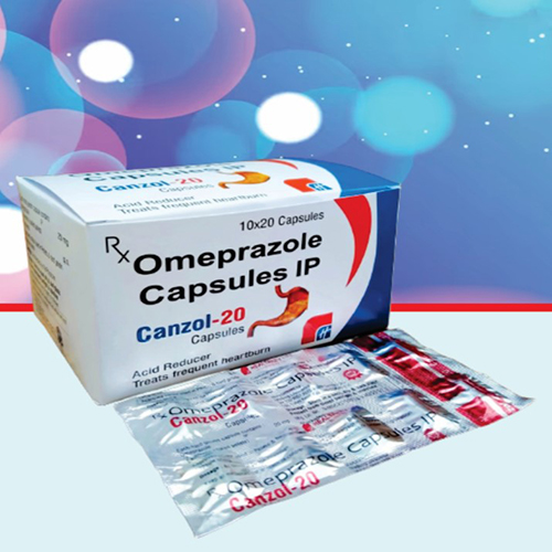 Product Name: Omeprazole Canzol 20, Compositions of Omeprazole Canzol 20 are Omeprazole Capsules IP - Healthkey Life Science Private Limited