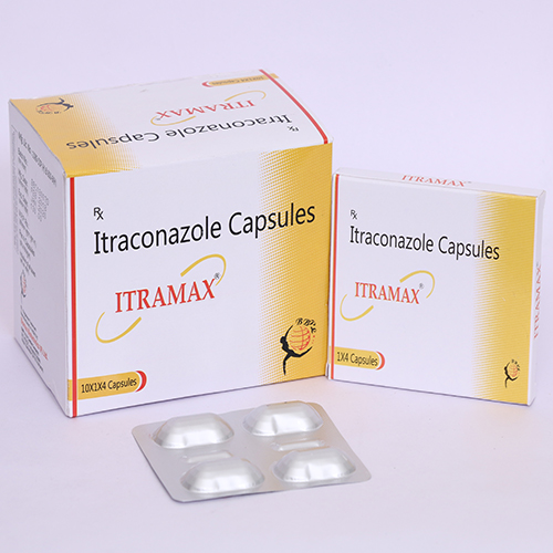 Product Name: ITRAMAX, Compositions of ITRAMAX are Itraconazole Capsules - Biomax Biotechnics Pvt. Ltd