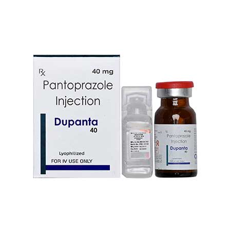 Product Name: Dupanta 40, Compositions of Dupanta 40 are Pantoprazole 40 mg - Cista Medicorp