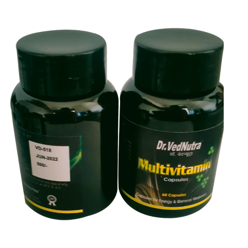 Product Name: Dr Vednutra, Compositions of Dr Vednutra are Multivitamin Capsules - Jonathan Formulations