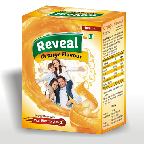 Product Name: Reveal , Compositions of Reveal  are Energy Drink With Vital Electronics - JRT Organics