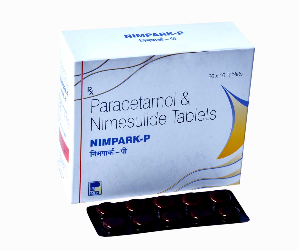 Product Name: NIMPARK P, Compositions of NIMPARK P are Paracetamol & Nimesulide Tablets - Park Pharmaceuticals