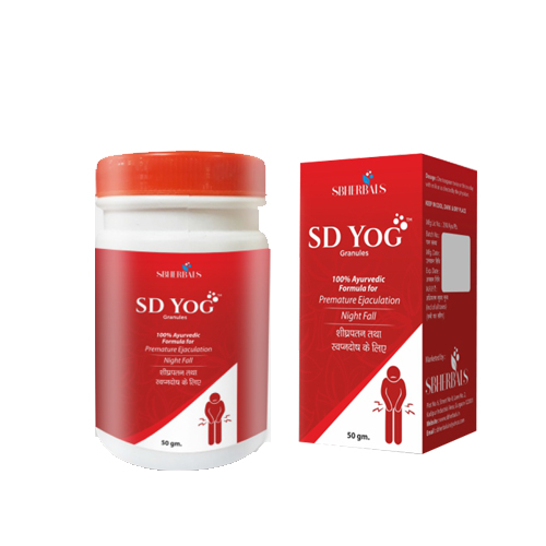 Product Name: SD Yog, Compositions of SD Yog are 100%  Ayurvedic Formula for Night Fall - Sbherbals