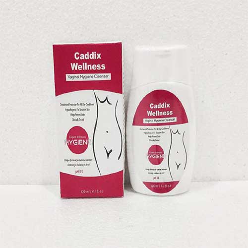 Product Name: Caddix Welnex, Compositions of Caddix Welnex are Vaginal Hygiene Cleaner - Caddix Healthcare