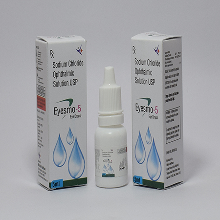Product Name: Eyesmo 5, Compositions of Eyesmo 5 are Sodium Chloride Ophthalmic Solution P - Meridiem Healthcare