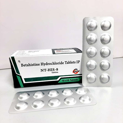 Product Name: Nt His, Compositions of Nt His are Betahistine Hydrochloride Tablets IP - Cardimind Pharmaceuticals