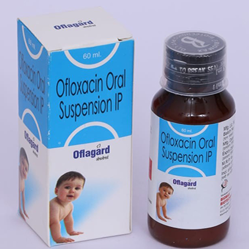 Product Name: Oflagard, Compositions of Oflagard are Ofloxacin Oral Suspension IP - Biomax Biotechnics Pvt. Ltd