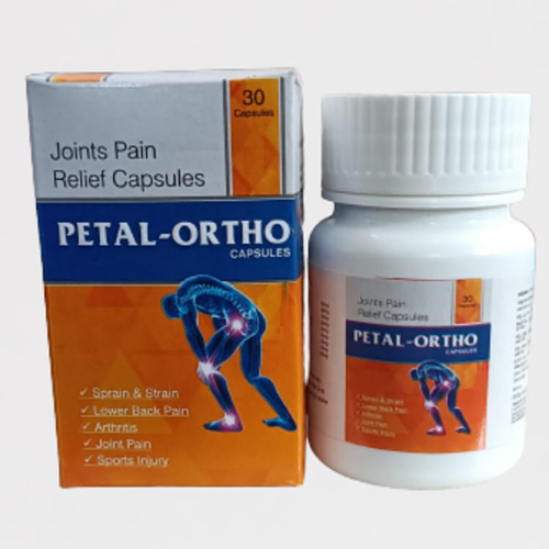 Product Name: Petal Ortho, Compositions of Petal Ortho are Joint Pain Releif Capsules - Petal Healthcare